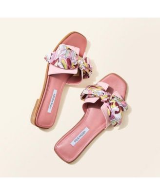 Women's Hadyn-Scarf Slip-On Slide Sandals