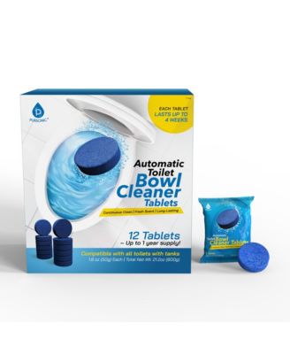  Automatic Toilet Bowl Cleaner Tablets  Stain & Odor Removal, Long-Lasting Freshness, Water Indicator