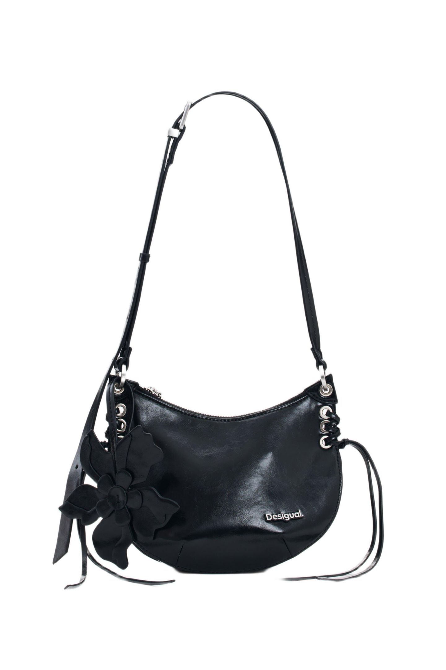 Женский кошелёк Desigual Crossbody wallet seams, цвет: Чёрный — фото 1