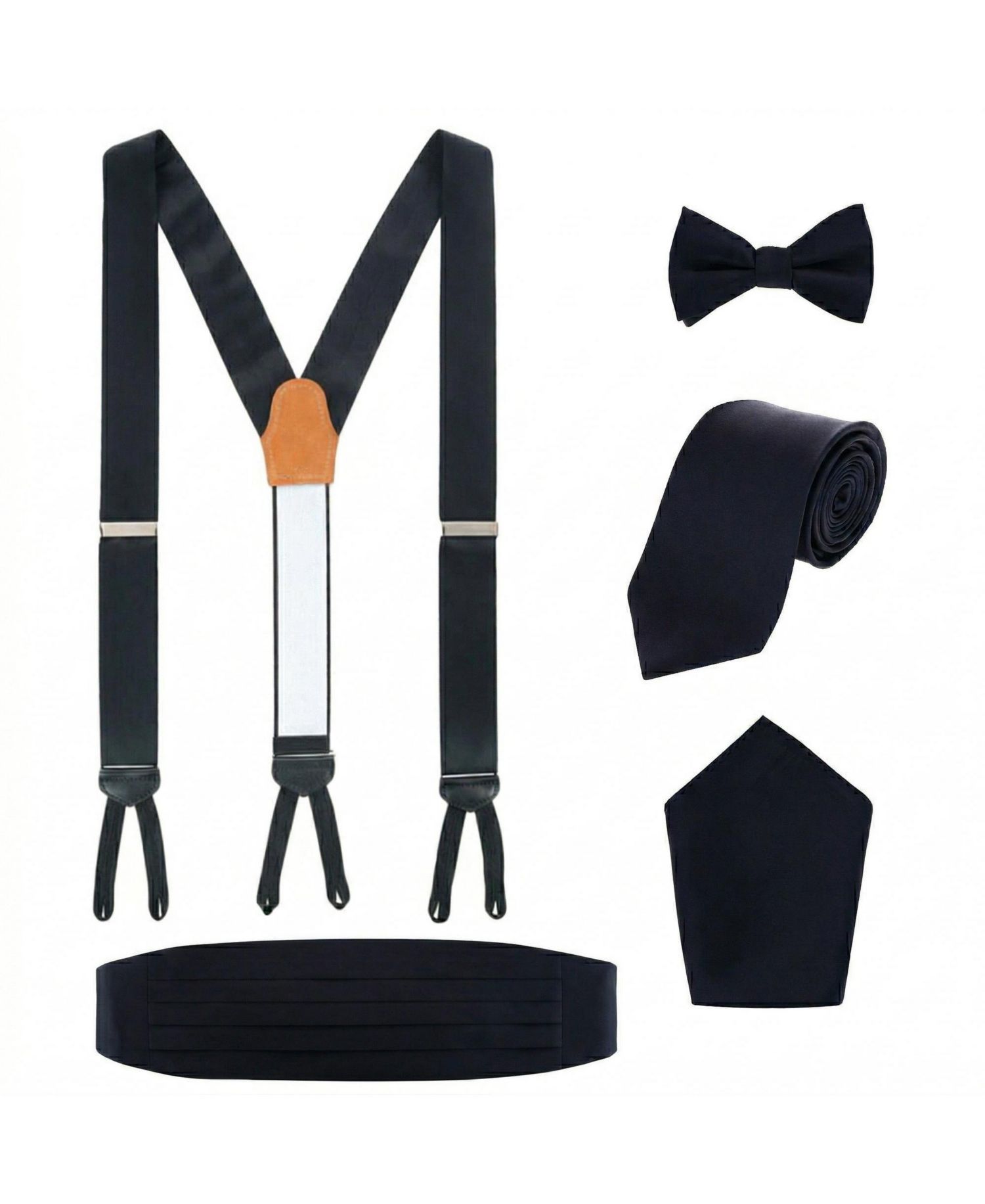 Men's Sutton Solid Color Silk Bow Tie