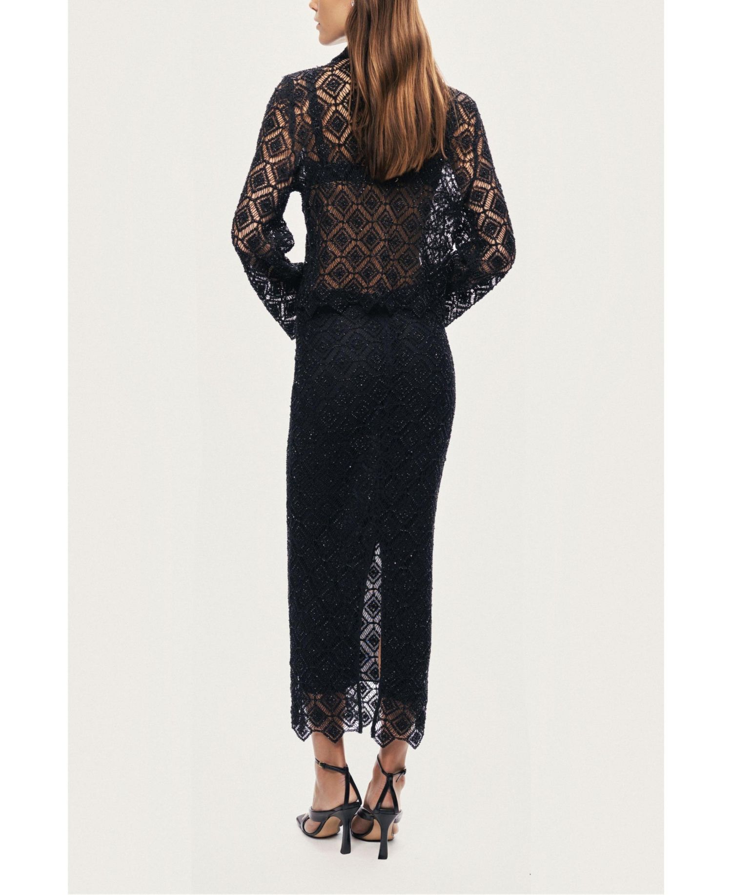 Women's Lace Sheer Jacket