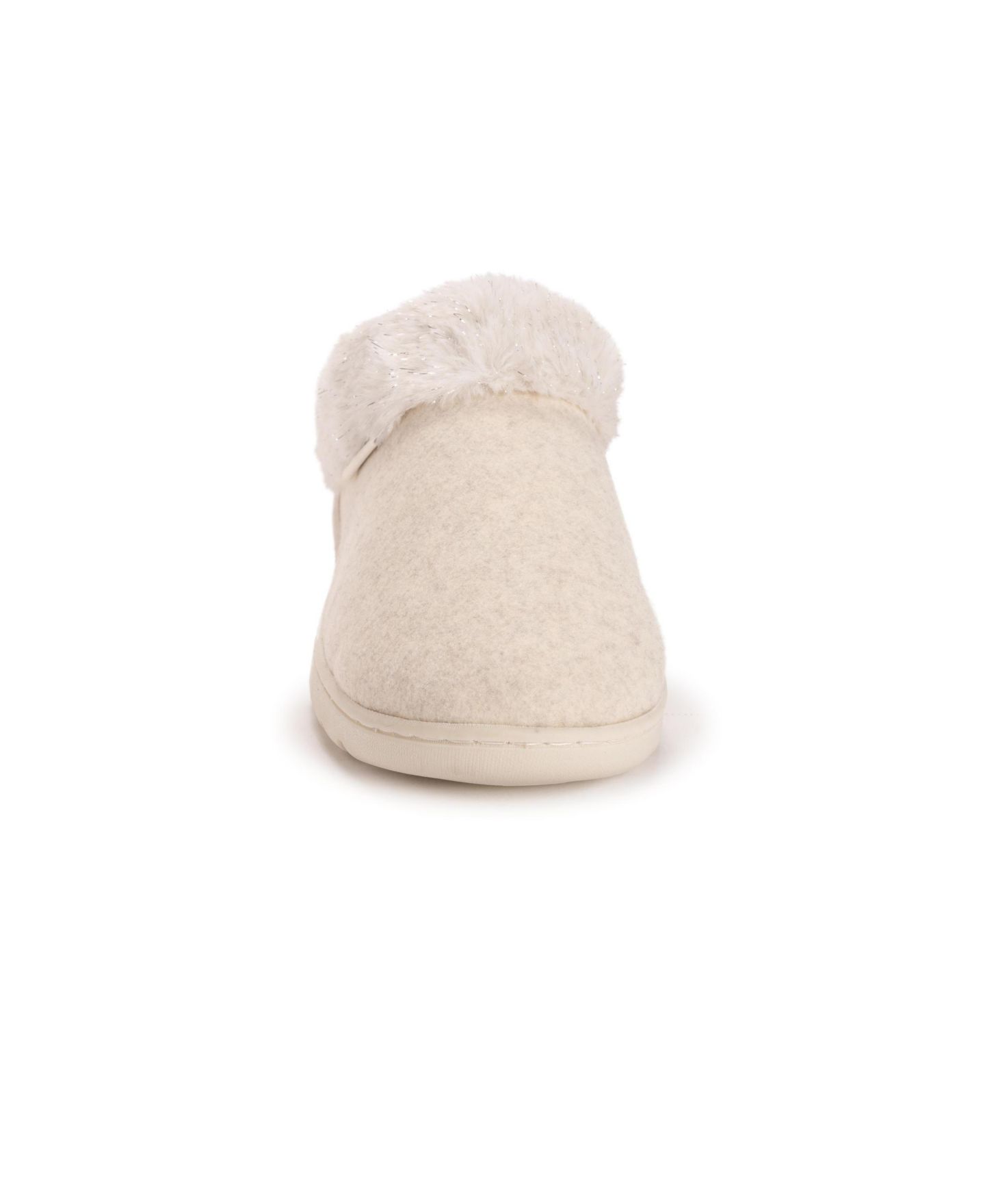 Женские тапочки MUK LUKS Nony Ann Slipper, цвет: Овсяный меланжевый — фото 4