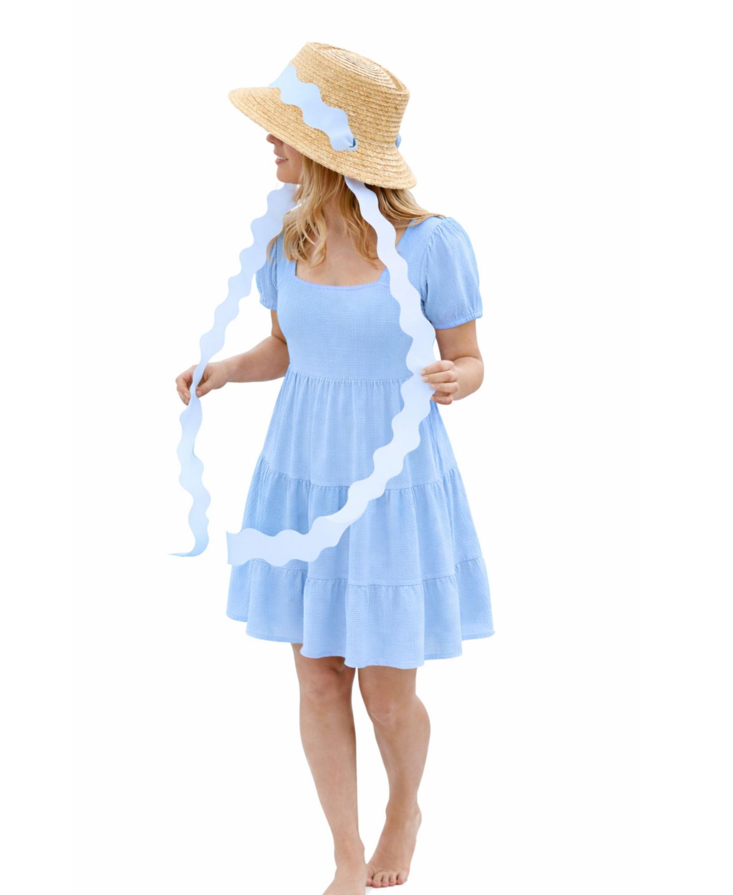 Женский головной убор Bits & Bows Harbor Hat, цвет: Синий — фото 3