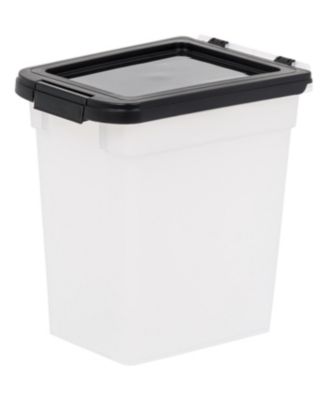 IRIS 10 Lbs Dog Food Storage Container with Airtight Seal and Buckle, Cat Food, Bird Seed or Any