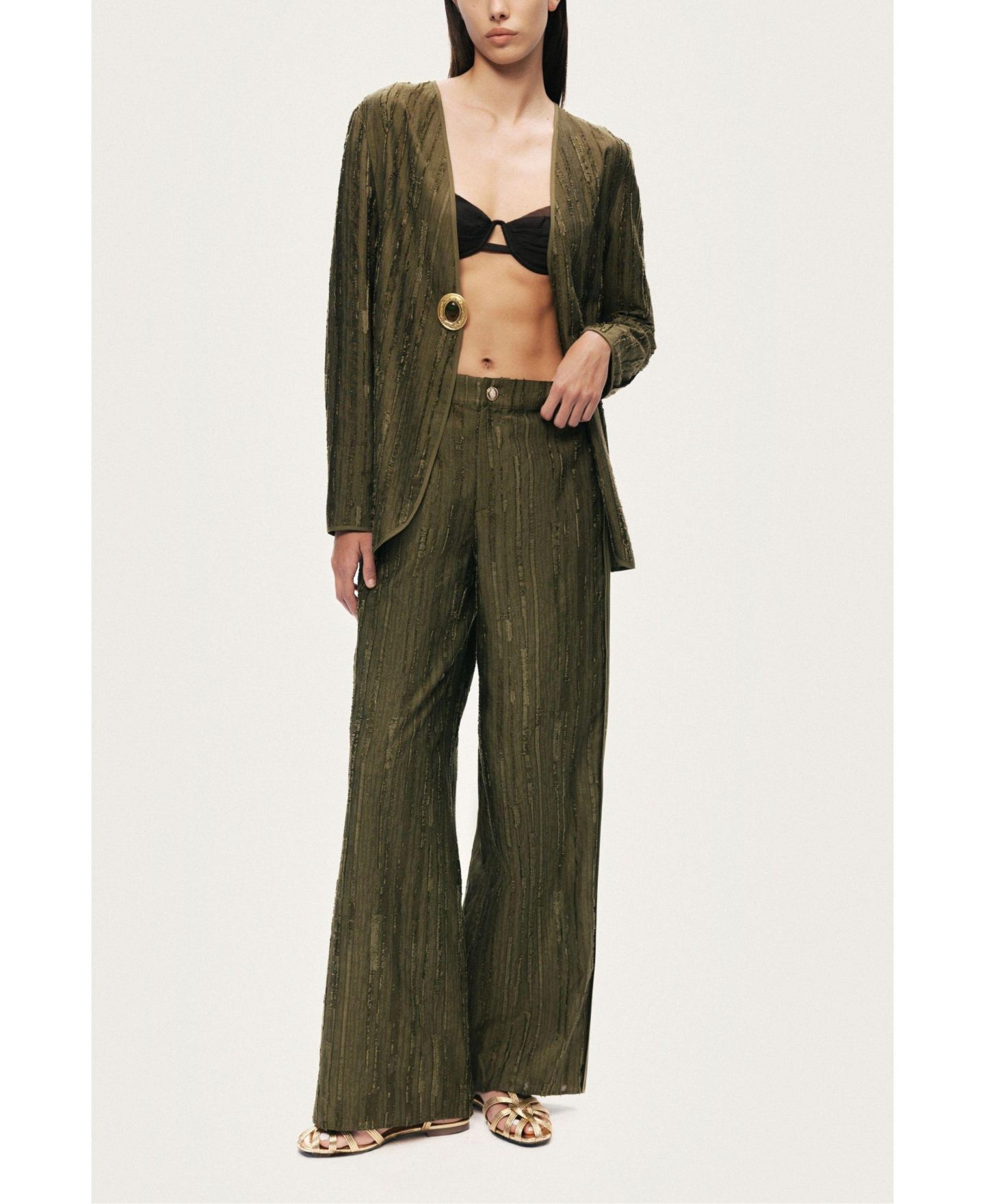 Женская куртка NOCTURNE Textured Tailored — фото 8