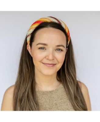 Women's Classic Padded Woven Raffia Headband