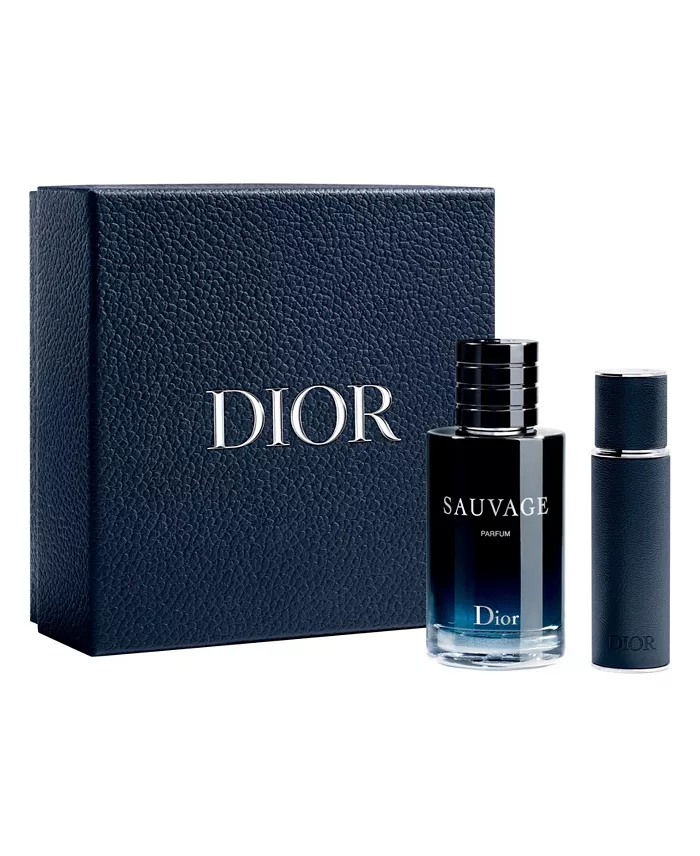 DIOR 2-Piece Sauvage Parfum Spray and Travel Spray Gift Set