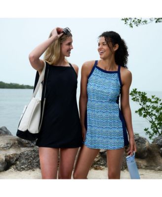 Women's Swim Dress with Built-in Biker Short