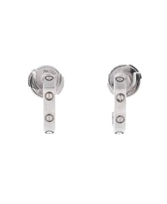 Pre-Owned Cartier Love Hoop Earrings - 18k white gold 2530$