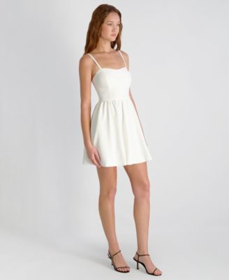 Women's Sweetheart Neck Mini Dress