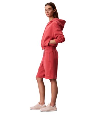 Women's Fleece Mid-Rise Shorts