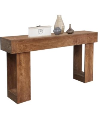 63 Inches Long Console Table, Wooden Entry Table for Entryway, Rustic Sofa Tables Behind Couch, Farmhouse Entryway Tables for Hallway