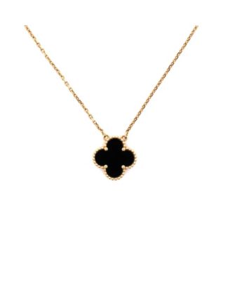 Pre-Owned Van Cleef & Arpels Vintage Alhambra Pendant Necklace - 18k yellow gold