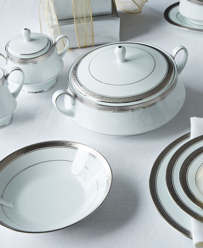 Noritake Dinnerware, Crestwood Platinum Collection & Reviews Fine