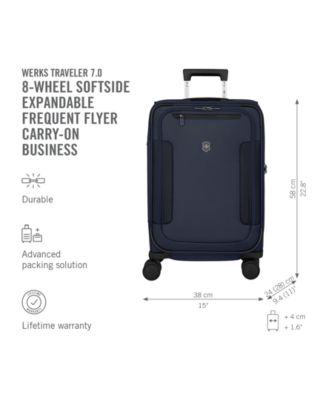 Werks Traveler 7.0 22" Frequent Flyer Business Carry-On Spinner
