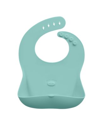 abiie - Ruby Wrapp Silicone Bibs Baby blue