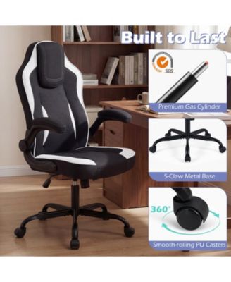 Ergonomic Computer Office Chair with 90degree(s) Flip-up Armrests