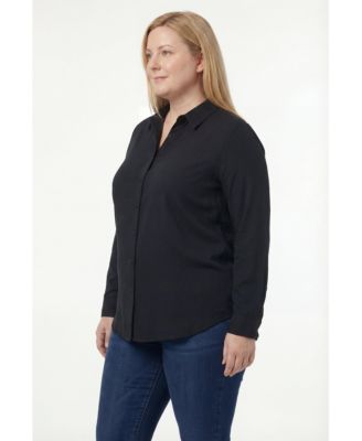 Plus Size Perfect Long Sleeve Shirt