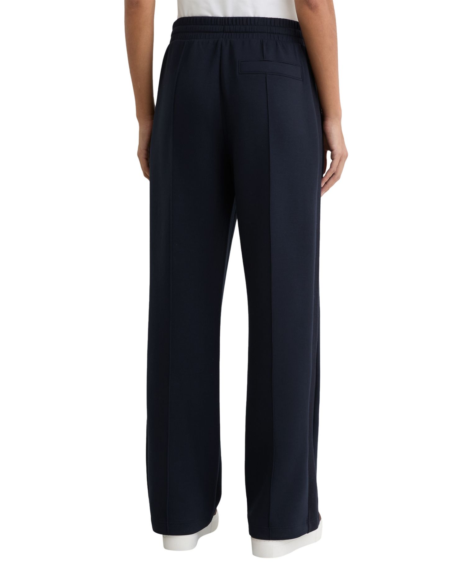 Women's Premium Interlock Wide-Leg Jogger Pants