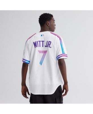 Men's Bobby Witt Jr. White Kansas City Royals 2026 City Connect Stadium Jersey