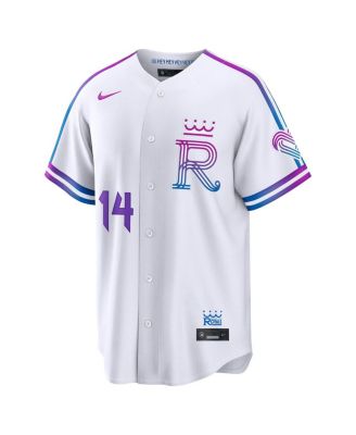 Men's Jac Caglianone White Kansas City Royals 2026 City Connect Stadium Jersey