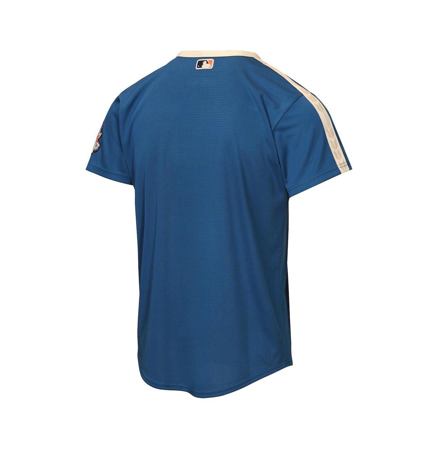 Детская джерси Nike Milwaukee Brewers 2026 City Connect Stadium, Blue — фото 3