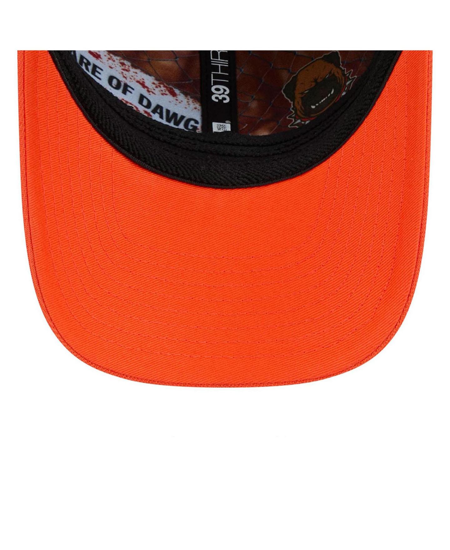 Мужская кепка New Era Brown/Orange Cleveland Browns 2026 NFL Draft 39THIRTY M-Crown Flex Hat — фото 5
