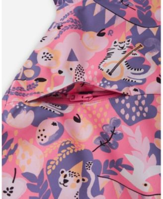 Toddler Jupperi Tec overall Soft Coral