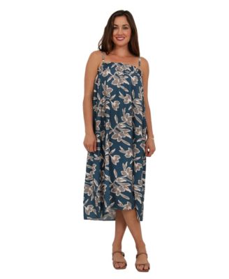 Women's Floral Print Maxi Dress