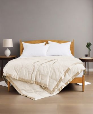 Ultra Lightweight Down Feather Comforter, Full/Queen