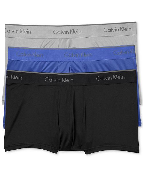 Calvin Klein Men S Microfiber Stretch Trunk 3 Pack Reviews