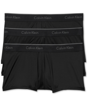 image of Calvin Klein Men-s Microfiber Stretch Trunk 3-Pack