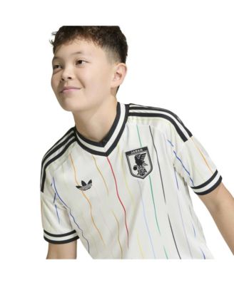Big Boys and Girls White Japan National Team 2026 Away Replica Jersey