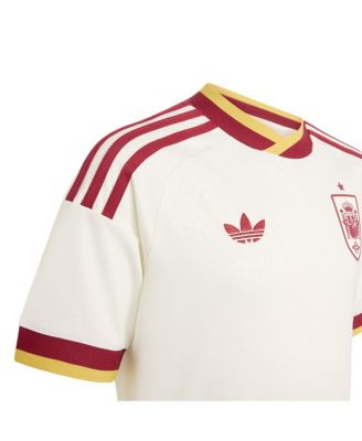 Big Boys and Girls White Spain National Team 2026 Away Replica Jersey