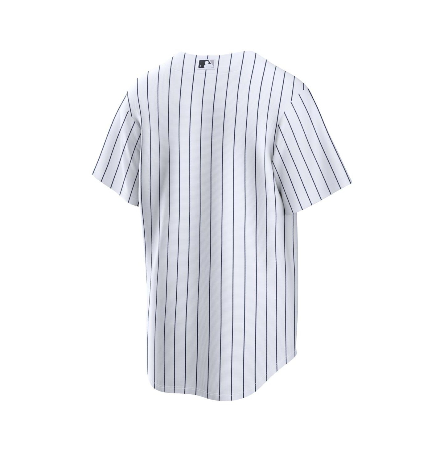 Мужская джерси Nike New York Yankees Home Replica, White — фото 3