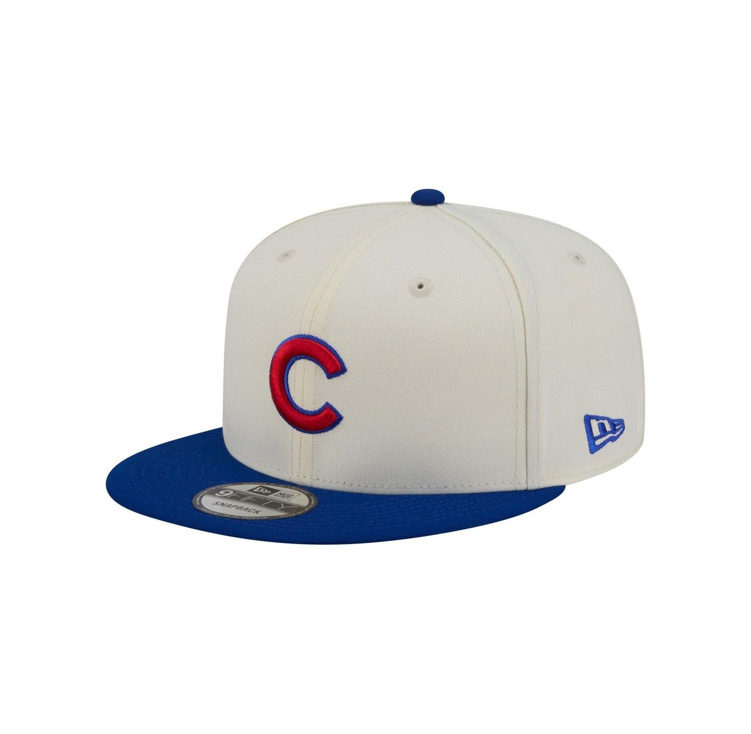 Men's Cream/Royal Chicago Cubs Localized 9FIFTY Snapback Hat