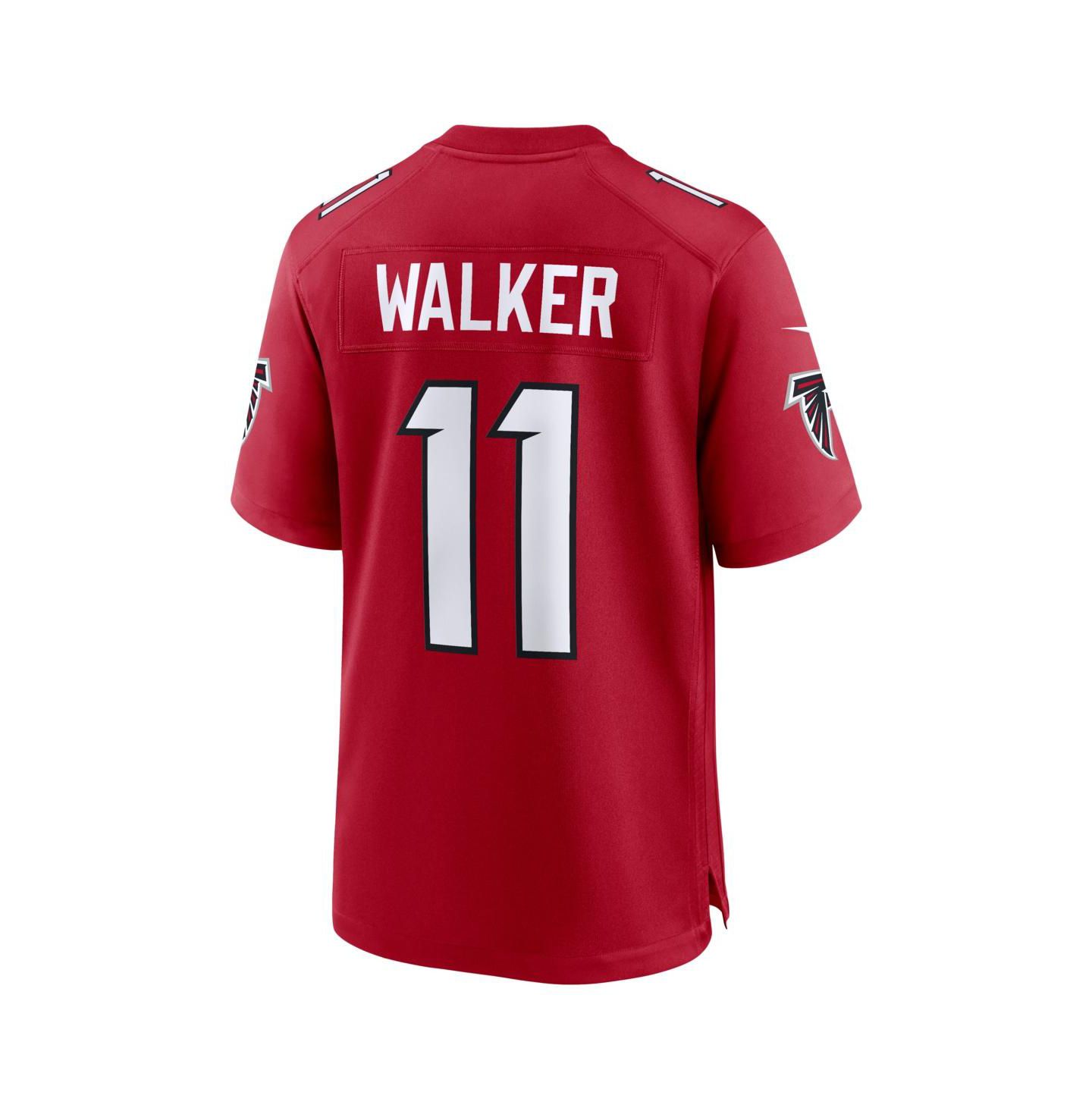 Мужской топ Nike Jalon Walker Red Atlanta Falcons Game Jersey — фото 3