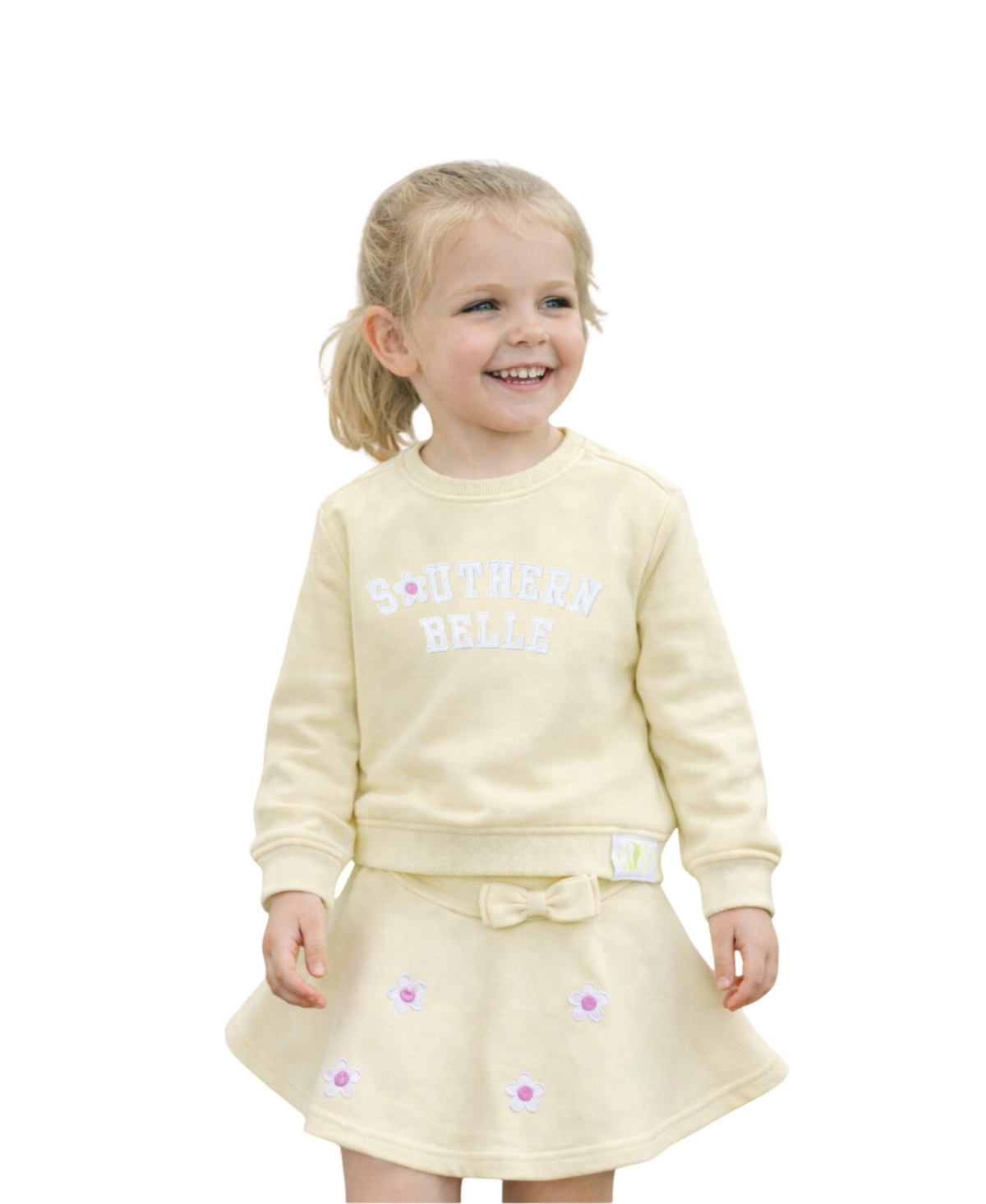Bits & Bows Baby Girls Daisy Clubhouse Skirt