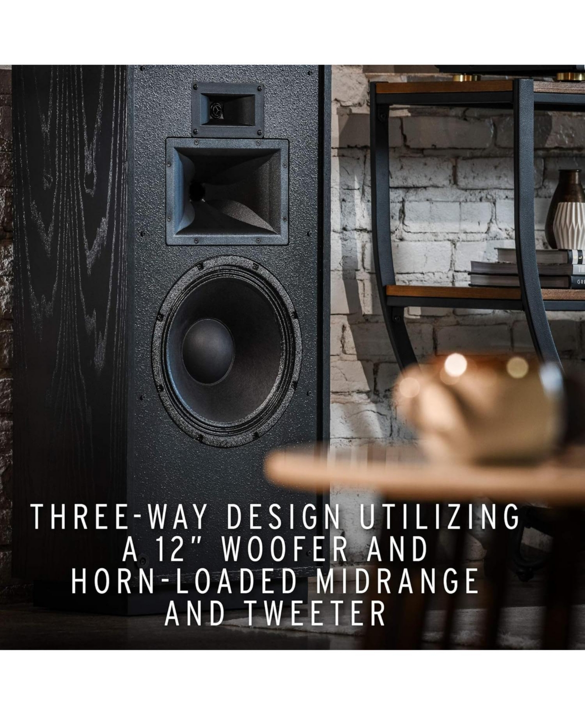 Klipsch Forte Iv Distressed Oak 3-Way Floor Standing Speaker (2021)