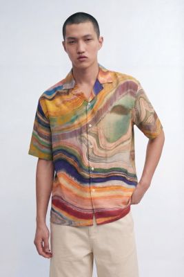 Men's Abstract print shirt