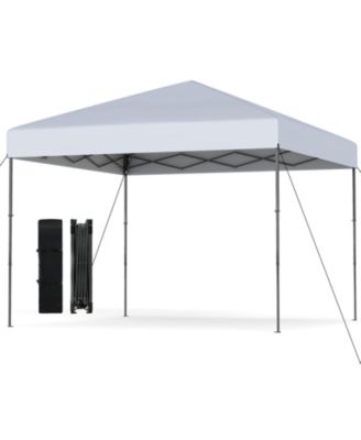 Outdoor Pop Up Canopy Tent with Carry Bag and 8 Stakes