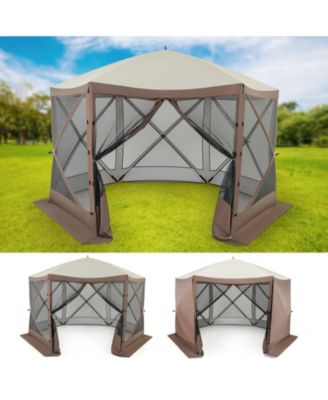 Pop Up Gazebo Screen House Tent with Mesh Netting Walls