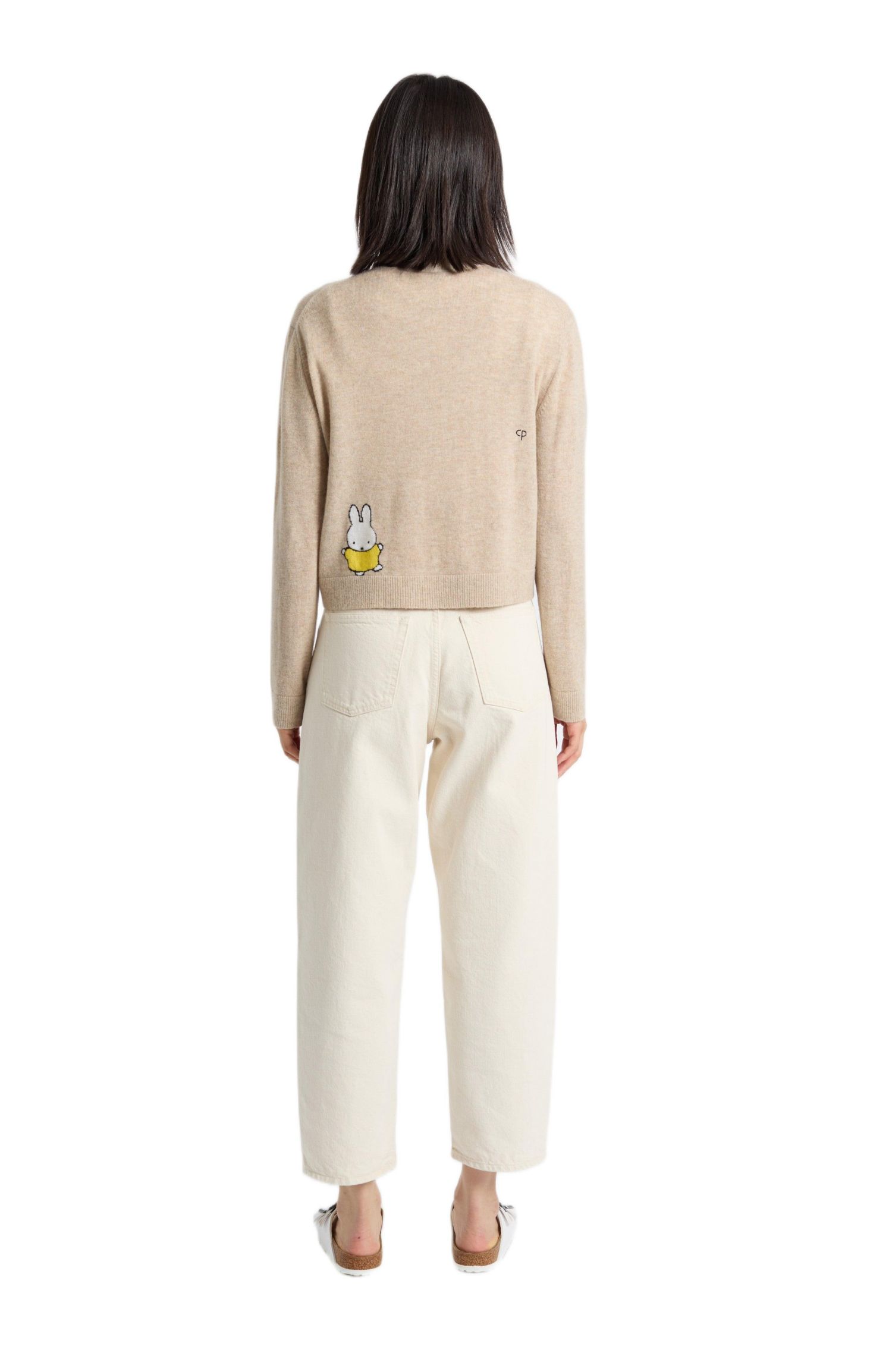 Women's Wool and Cashmere Slouchy Sweater