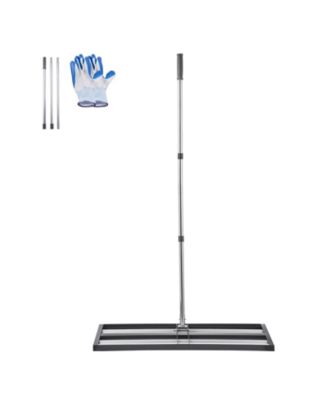 Updated Lawn Leveling Rake, 36" x 10", Stainless Steel for Yard and Golf Course
