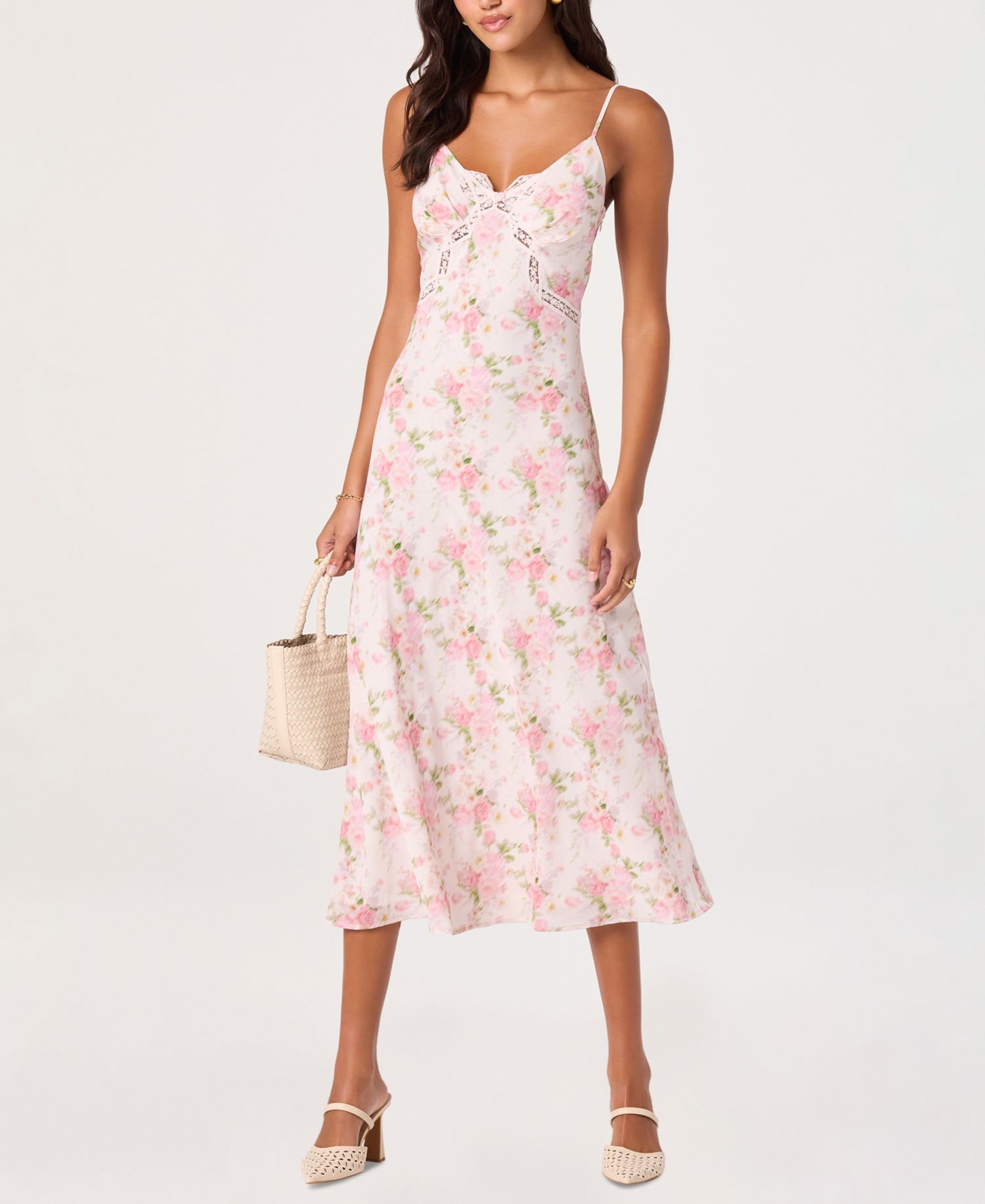 Women's V-Neck Sleeveless Dress