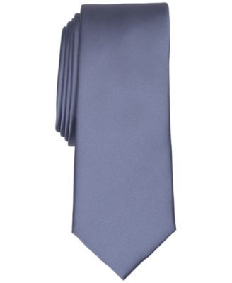 Men's Solid Texture Slim Tie