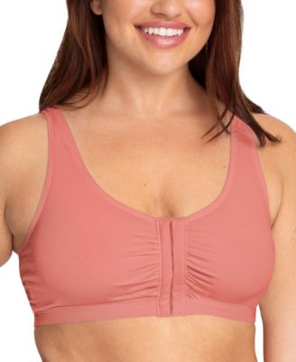 Women's 3-Pack Beyond Soft Front Closure Cotton Bra