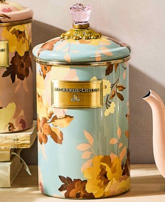 Wild Rose Slate 64 oz. Large Canister