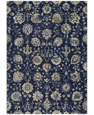 Couristan - Taylor Adaline Navy-Cream 7'10" x 11'2" Area Rug