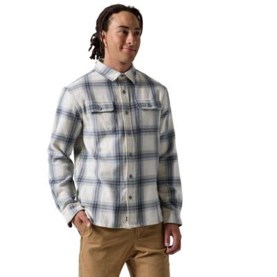 Men's Venture Midweight Flannel Shirt Button-Down Long-Sleeve Shirts